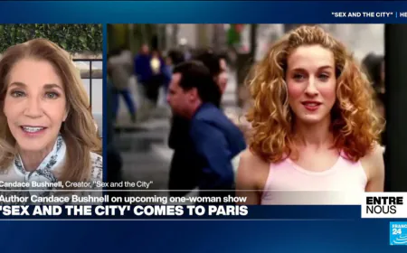 'Sex and the City' in Paris: Candace Bushnell on her upcoming one-woman show