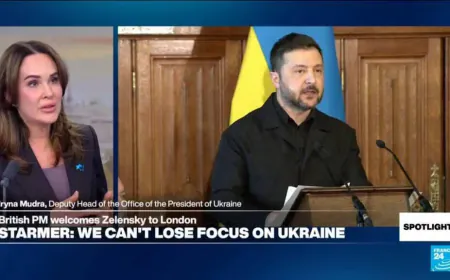 'Shield for Europe: We protect not only Ukraine, but the whole of Europe', says Dr Iryna Mudra