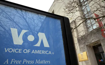 Judge orders Trump admin to restore 1,000 Voice of America jobs and resume broadcasts