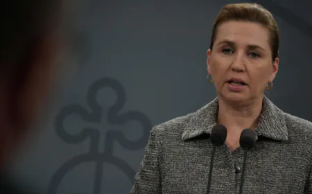 Danish PM seeking third term as election underway