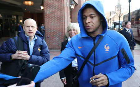 Football: France arrive in Boston to face Brazil and Colombia in friendlies