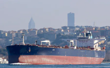 Turkey-operated tanker carrying Russian oil struck by naval drone in Black Sea