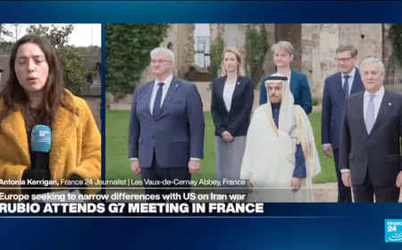 Europeans to press US Rubio over war in the Middle East at G7 meeting