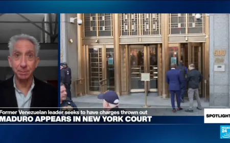 As Maduro appears in New York court, Venezuela's state apparatus 'remains in place'