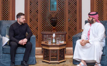 Middle East war live: Ukraine and Saudi Arabia sign defence cooperation deal, Zelensky says