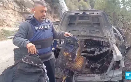 Three Lebanese journalists killed in strikes