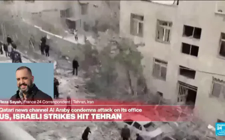 Qatari news channel AI Araby condemns attack on its office