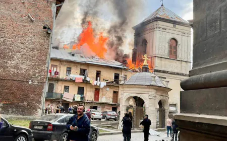 The week in pictures: Massive daytime attack on Ukraine, 'No Kings' and France's adieu to Jospin