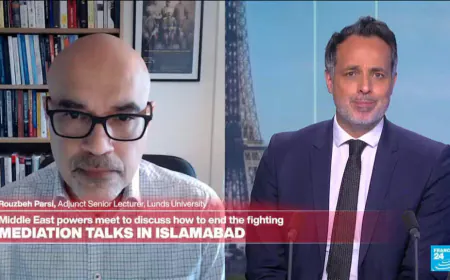 Mediation talks in Islamabad: Middle East powers meet to discuss how to end the fighting