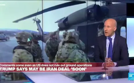US military building up in the Middle East as Trump looks for offramp in Iran