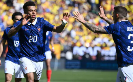 French football team ends American friendlies on high success