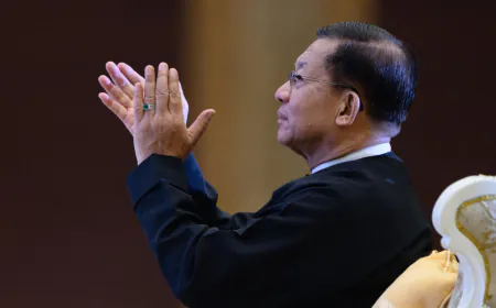 Myanmar junta chief elected vice-president, edging closer to becoming president