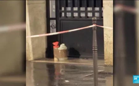 Police arrest two more over attempted attack on US bank HQ in Paris