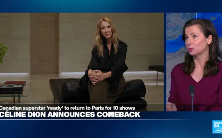 Céline Dion's triumphant return to the city of lights: Ten Paris concerts confirmed