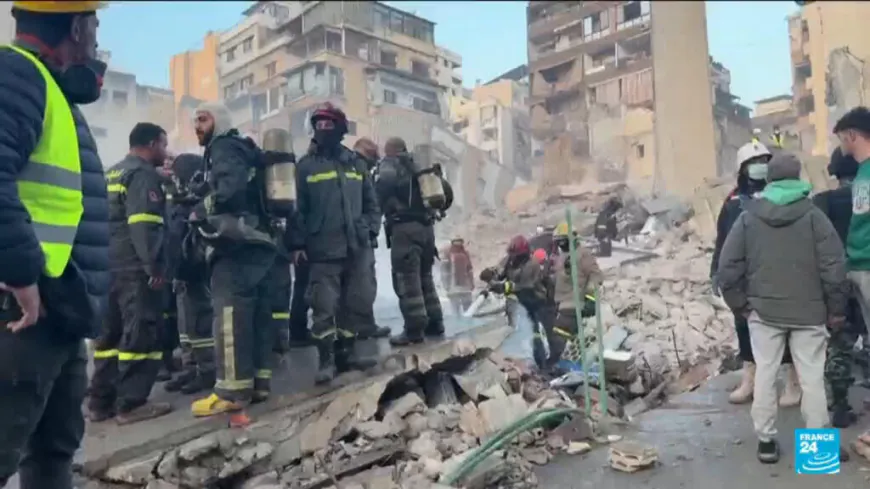 New Israeli strikes on central Beirut kill 12