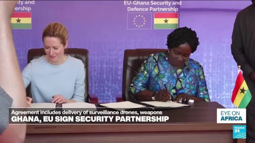 Ghana signs security partnership with the EU