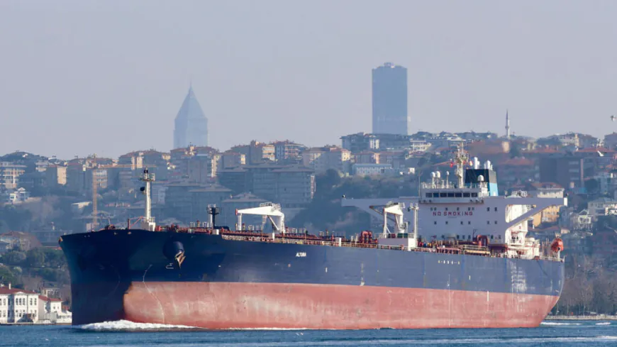 Turkey-operated tanker carrying Russian oil struck by naval drone in Black Sea