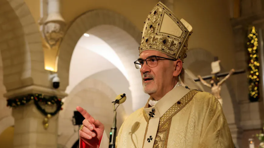 Israeli police bar top Catholic figure in Jerusalem from holding Palm Sunday mass at Holy Sepulchre