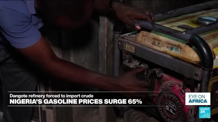 Nigeria's gasoline pump ⁠prices rise by 65%, ​highest in Africa