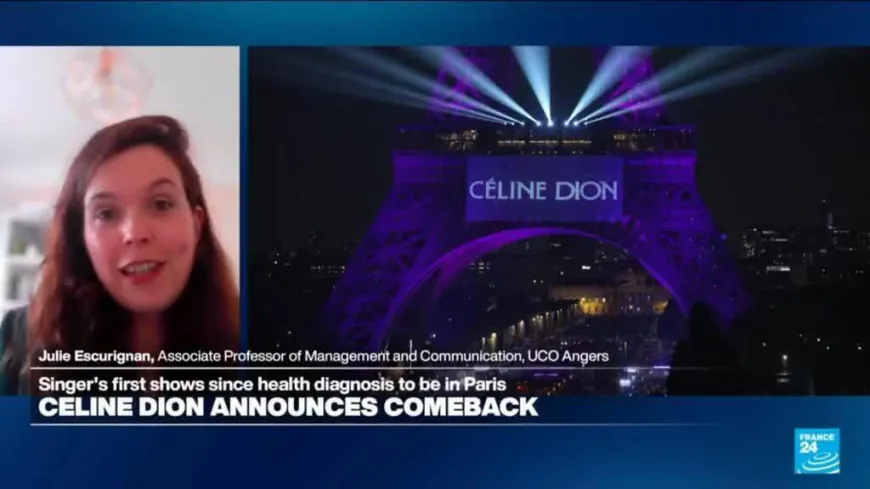 'A New Day Has Come': Veritable treasure hunt as Eiffel Tower fêtes return of Celine Dion
