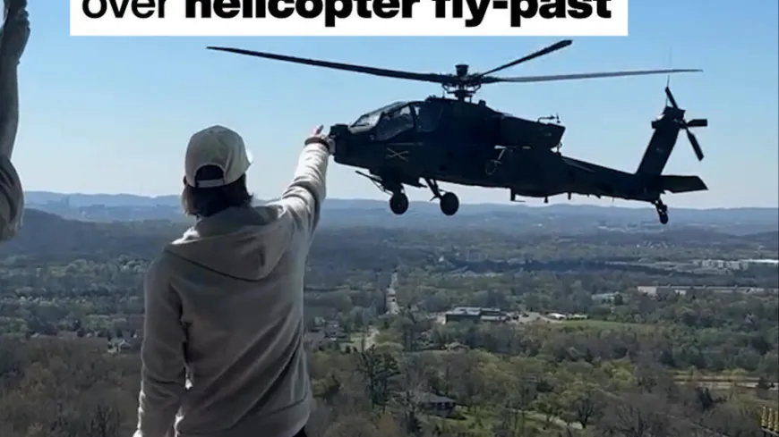 #KidRock: US Army launches probe over helicopter fly-past