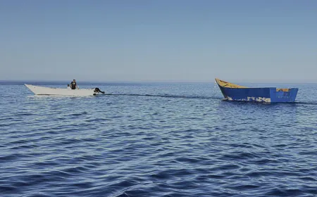 Two dead, dozens missing after migrant boat capsizes in Mediterranean