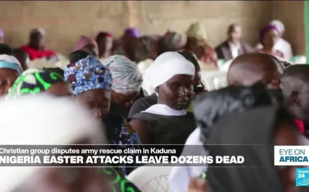 Dozens killed in Easter attacks in Nigeria