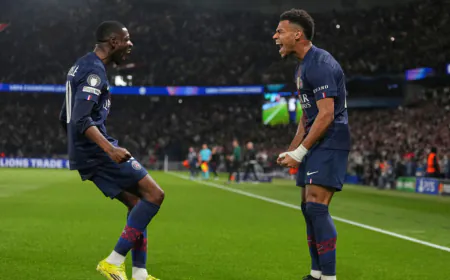 PSG take control of Champions League semi-finals tie with win against Liverpool