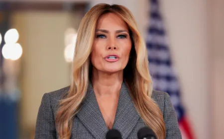 Melania Trump delivers statement denying Epstein ties, knowledge of his crimes