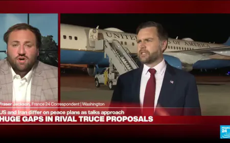 Trump sending US VP Vance to Pakistan for Iran talks