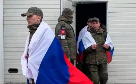 Russia and Ukraine exchange 175 prisoners of war each