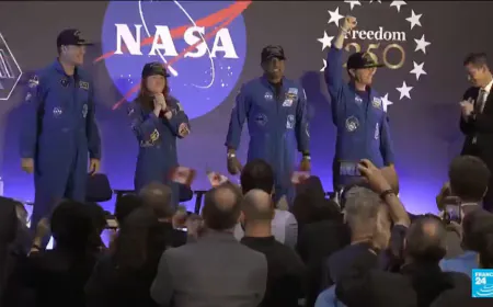 Artemis II crew reflects on lunar trip