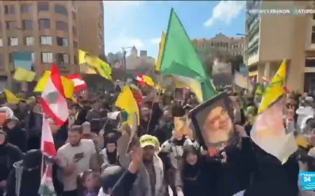 Lebanon protests talks with Israel