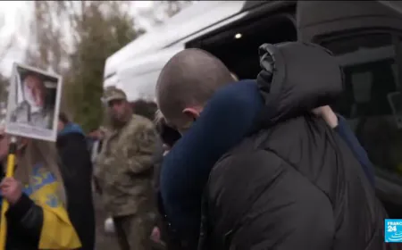 Latest exchange of prisoners of war between Russia and Ukraine