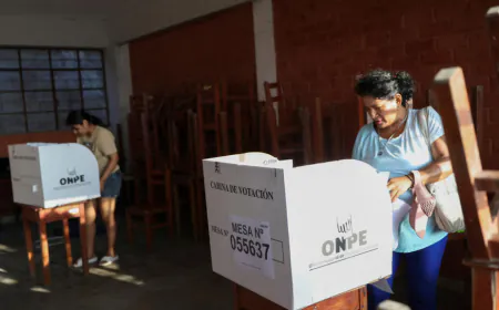 Peru's presidential election delayed as voting chaos forces extension