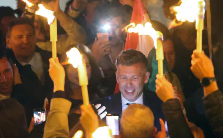 Polls close in crucial Hungary election as turnout reaches record high
