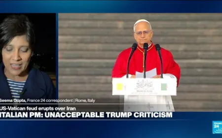 Trump says he won't apologize to Pope Leo after criticism