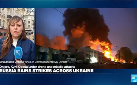 Russian massive strikes kill at least 16 across Ukraine