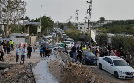 Middle East live: Fragile Israel-Hezbollah truce appears to hold, displaced Lebanese return to south