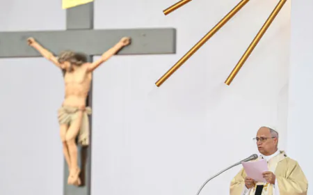 Pope Leo XIV recalls 'great suffering' at historic slave trade shrine in Angola