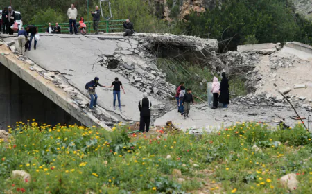 Middle East war live: Israeli army urges south Lebanon residents to avoid restricted areas