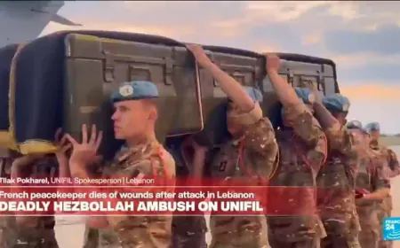 French soldier dies of wounds after attack on UN force in Lebanon
