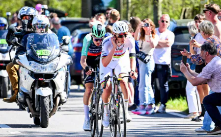 Pogacar beats French teen Seixas to win 4th Liege-Bastogne-Liege title