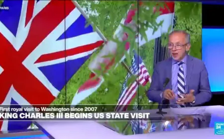 King Charles heads to Washington on a mission to restore UK-US relationship