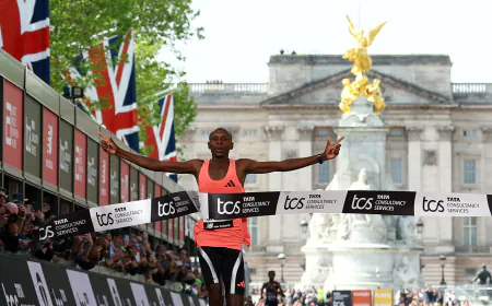 Euphoria in Kenya After Sabastian Sawe’s Record-Breaking Win