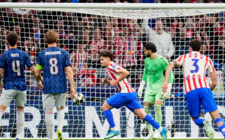 Stalemate in Madrid as resilient Arsenal Blunt Atletico Madrid in semi-final clash