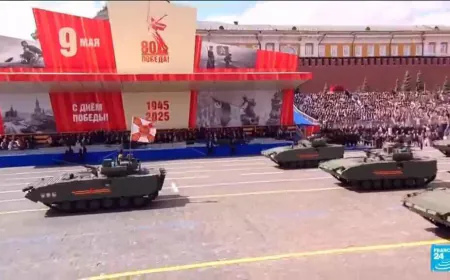 Russia scales down WW2 victory parade due to Ukrainian threat
