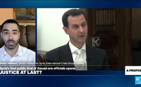 Assad regime trials are 'integral for Syria to move on' from civil war, atrocities