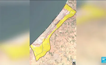 Israeli maps outline expanded zone of military control in Gaza