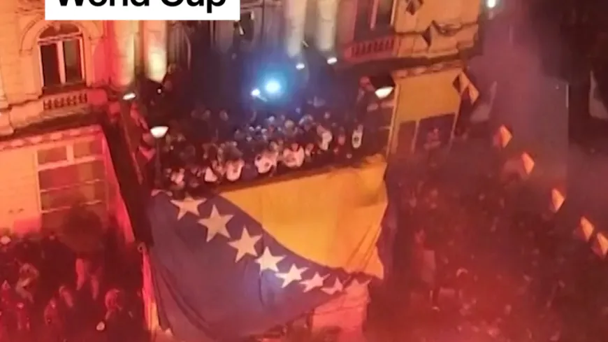 Bosnia celebrates second-ever World Cup qualification